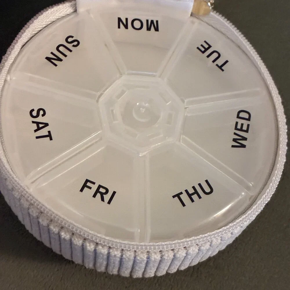 NWOT Altar'd State Corduroy Embellish Heart Pill Box - Picture 8 of 9